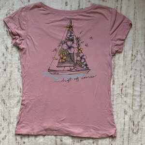 Salt Life Mauve Graphic Tee